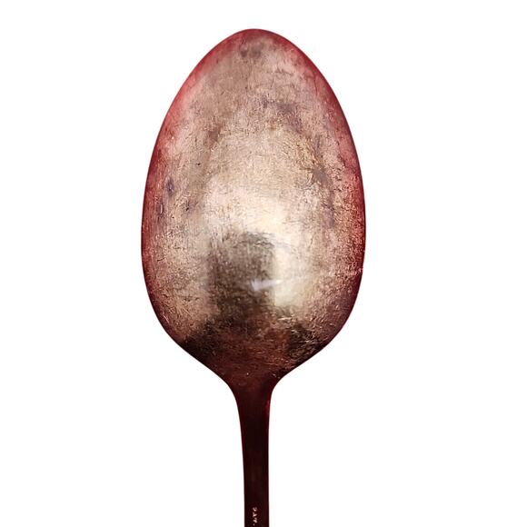 Antique 1889 Towle Mfg Co Shell ll Silverplated Large Tablespoon 8.5" Retired - Picture 5 of 7